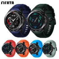 FIFATA Silicone Band For Huawei Honor Watch GS Pro Replacement Bracelet Strap Wristband Accessories For Honor GS Pro Correa Cables