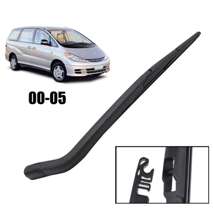ZR For Rear Windscreen Wiper Blade Arm Set For Toyota Estima Previa
