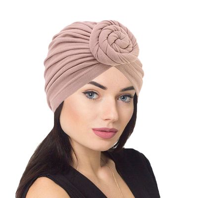 【YF】 2022 Cotton Modal Muslim Inner Hijab Cap Stretch Soft Bonnets For Women Solid Color Turban Headband Hat Cancer Chemo