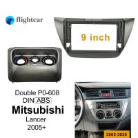 Flightcar วิทยุติดรถยนต์ Fascia สำหรับ2005 + Mitsubishi Lancer IX 9นิ้วเฟรมแอนดรอยด์เล่น MP5แผงสเตอริโอ