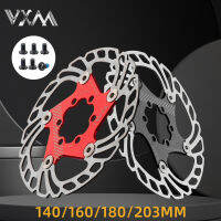 VXM จักรยาน140 160 180 203มม. เบรคโรเตอร์ลอยหนา Anodized Quick Cooling Ultra-Light Disc สกรู Bolts