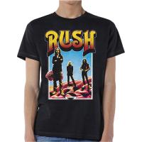 {พร้อม XS-6XL ในสต็อก} Rush Band โปรไฟล์ Alex Lifeson เสื้อแขนลำลองขาสั้นร็อคพิมพ์100% เสื้อยืดผู้ชายผ้าฝ้ายพลัสไซส์ของขวัญวันเกิด