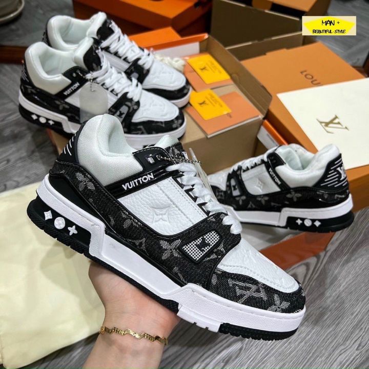Free Box] LV Sport Shoes Beautiful New Model full box bill For Men And  Women Shoes Joint Sneakers