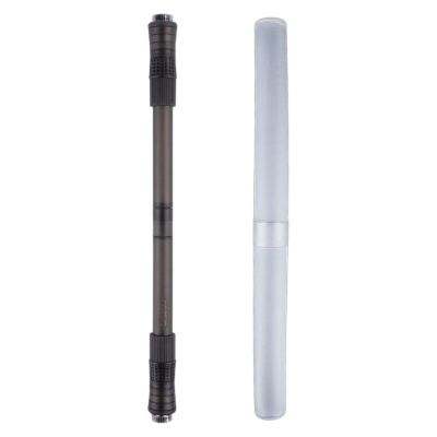 ปากกาหมุนได้หมุนได้ไฟ LED ปากกาหมุนได้กันลื่นปากกาบอลพอยท์หมุนปากกาสำหรับควงสำหรับปากกาดรอปชิป