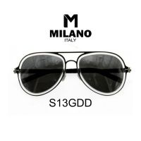 Milano Sunglass แว่นตากันแดด แว่นกันแดด ใส่ได้ทั้งชายและหญิง รหัส S13GDD พร้อมส่ง ราคาพิเศษ *