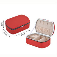 Travel Jewelry Box Earrings Box Leather Storage Case Portable Jewelry Box Jewelry Organizer Jewelry Box