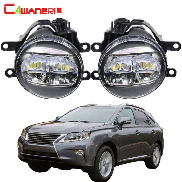 Cawanerl Car H11 Fog Light Kit 4000LM Daytime Running Light DRL White