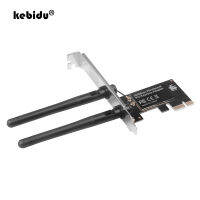 kebidu WiFi Adapter PCI-E Network Card 300Mbps 2.4GHz Wireless Adapter for PC Desktop for Windows 10 PCI-Express Wifi