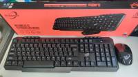 Keyboard+Mouse Wireless รุ่น WS-KMC-8113 Primaxx คีย์บอร์ด+เม้าส์ไร้สาย