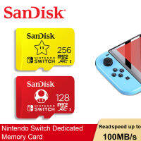 การ์ดความจำ SanDisk ใหม่ล่าสุดสำหรับ Nintendo Switch การ์ด Micro SD XC 256G 128G 512G 1TB 400G 64G U3 4K HD ความเร็วสูงทรานส์แฟลชการ์ด