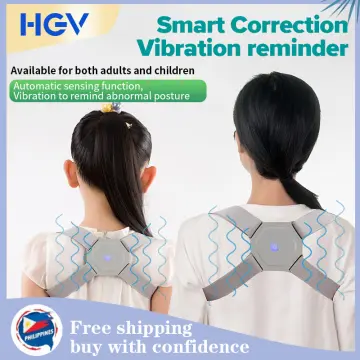  Posture Corrector with Intelligent Sensor Vibration Reminder  Smart Humpback Brace for Women Men Kids, Adjustable Shoulder Back  Straightener Support Upper Back Brace : Health & Household