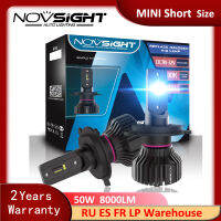 Novsight Mini h4 h7 Led 12v High quality Car light h1 hb4 hb3 h8 h11 led headlight bulbs 360 degree Headlamp led automotivo