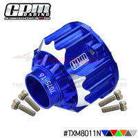 GPM โลหะด้านหน้าและด้านหลัง Differential Carrier Differential Case เหมาะสำหรับ1:5 X-MAXX 8S 6S 1:6 XRT RC อะไหล่