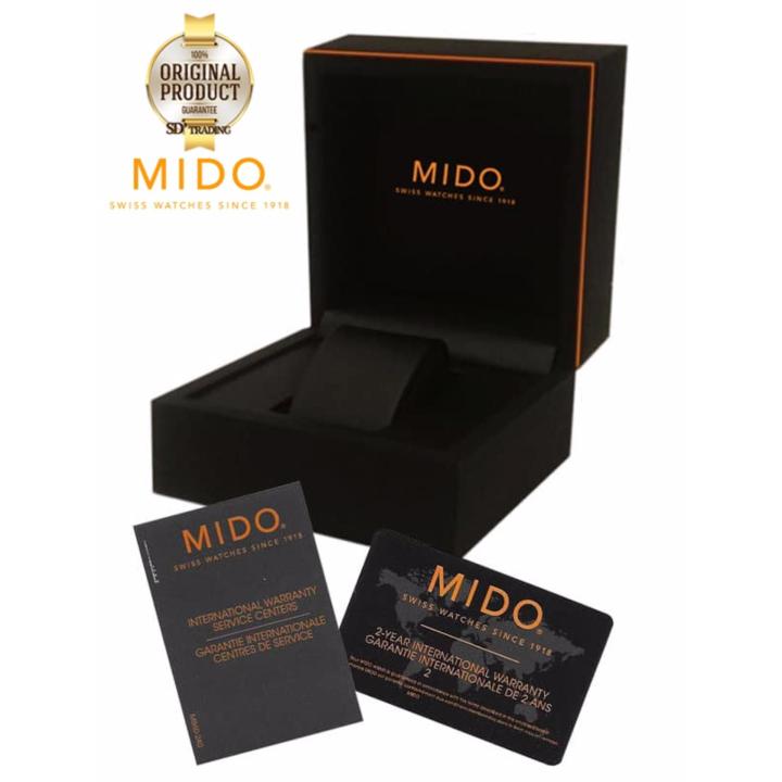 mido-commander-medium-size-datoday-automatic-men-s-watch-รุ่น-m8429-4-21-23-สีเงิน-สีเทา