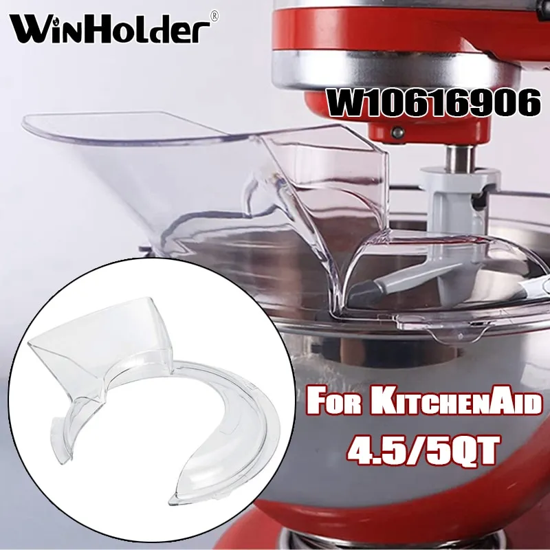 Replacement Pouring Shield Splash Guard for KitchenAid 4.5/5QT Stand Mixers  KSM500PS KSM450