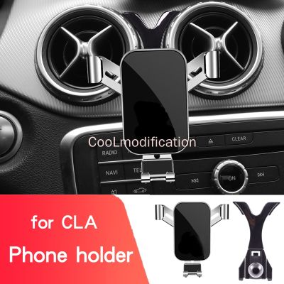 Mobile Phone Holder For Mercedes-Benz GLA 45 amg X156 CLA W117 C117 GLA200 GLA250 COUPE Bracket Phone Holder Clip Stand in Car