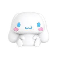 Cinnamoroll ไฟกลางคืนการ์ตูนน่ารักขนาดเล็กควบคุมการแตะที่ตาซิลิโคนแสงนุ่มป้องกันไฟสถานรับเลี้ยงเด็ก