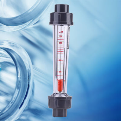 100-1000L/H หลอดพลาสติกประเภท Water Rotameter ทันที LZS-15 เครื่องวัดการไหลของของเหลวลอยตัวเชื่อมต่อตัวเมียแบบด้ายคู่สำหรับท่อ DN 15