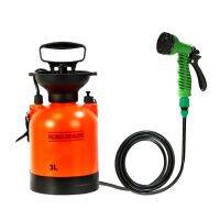 【LZ】◕☢  3L Outdoor Camping Duche Sprinklers Pulverizador Multifunções Portátil Car Wash Pequeno Sprinkler Rega De Viagem Sprinkler
