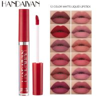 12Colors Liquid Lipstick Waterproof Long Lasting Moisturizin