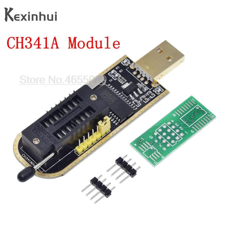 ch341a-24-25-series-eeprom-flash-bios-usb-programmer-module-soic8-sop8-test-clip-1-8v-adapter-soic8-adapter-diy-kit