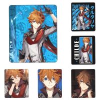 Childe Tartaglia Genshin Impact Mouse Pad Non-Slip Rubber Base Gaming Mousepad Accessories Anime Game Laptop Computer PC Mat