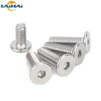 5/10/20/50 PCs cm m1.6 M2.5 m3 M4 M5 M6 M8 304 hexagon hollow ultra-thin stainless steel ultra-low flat round head bolt Nails Screws Fasteners