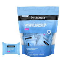 Neutrogena Cleansing Facial Wipes Individually Wrapped แผ่นเช็ดเครื่องสำอาง