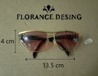 แว่นตา Florence รุ่น FD 256-C590-54/14 แว่นตากันแดด แว่นตาวินเทจ แฟนชั่น แว่นตาผู้หญิง แว่นตาวัยรุ่น ของแท้