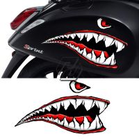 For Vespa GTV GTS LX Sprint 50 125 200 250 300 300Ie Sport Motorcycle Shark Decals