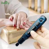 Dolity 55x Pengukir Listrik ชุดกล่องเครื่องมือมือถือสำหรับงานฝีมือ DIY ขัดแกะสลัก