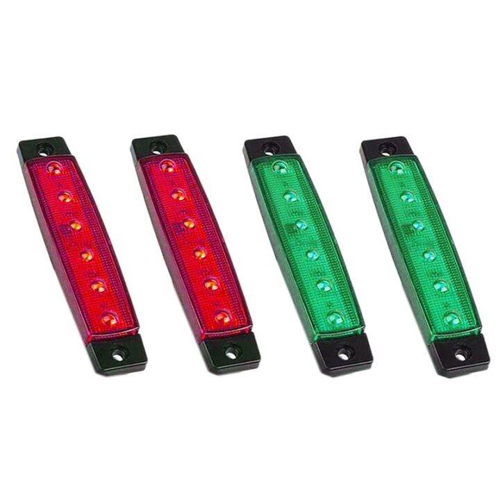4PCS Marine Boat Lights 12V Waterproof Boat LED Lights Kayak Lights for