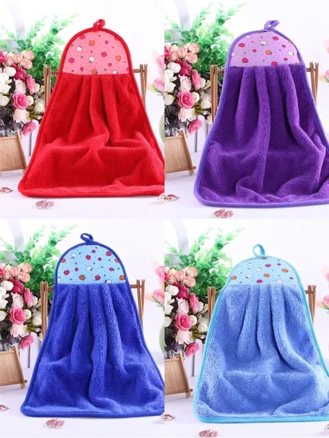 Microfiber Hand Towel Kitchen/Bathroom Soft Hand Towel Ref 1 pcs