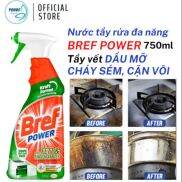 Xịt tẩy rửa đa năng tẩy dầu mỡ nhà bếp Bref Power Đức cho bếp, mặt tường