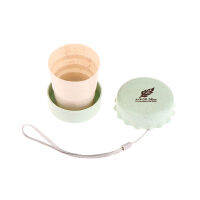 Sirola ฟางข้าวสาลีแก้วกาแฟสำหรับเดินทางกลางแจ้ง,แก้วน้ำพับกล้องส่องทางไกลน้ำชาพกพาสำหรับทำกิจกรรมกลางแจ้ง1ชิ้น