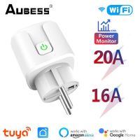 หน้าจอพลังงาน Tuya ปลั๊กอัจฉริยะ Zigbee/ Wifi Smart Life APP ควบคุมปลั๊กอัจฉริยะ EU Timing เต้าเสียบสนับสนุน Alexa Google Home