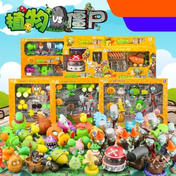 Large Genuine Plants Vs. Zombie Toys 2 Complete Set Of Boys