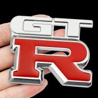 สติกเกอร์รถ GTR เหมาะสำหรับ Gtr Modified 3D โลหะส่วนบุคคล GTR โลโก้รถตกแต่งโลโก้ลำต้นสติ๊กเกอร์หางสติกเกอร์รถ