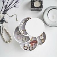 Portable Travel Jewellery 360 Roll Case Box Organiser Storage Box Necklace Ear Ring Collect