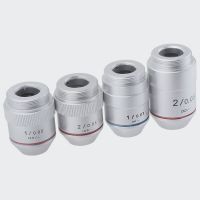 1X / 2X Achromatic Bio-microscope Objective Lens Infinity Low-Power Lens Standard RMS Thread