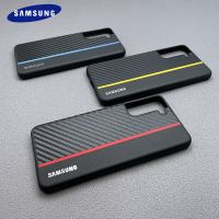 【Extraordinary Products】เคสคาร์บอนไฟเบอร์สำหรับ Samsung Galaxy S21 Ultra Plus หนังแท้ Ultrathin Soft PC ฝาหลังแบบรวมทุกอย่าง S 21 S21Ultra