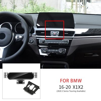 ที่วางโทรศัพท์ในรถสำหรับ BMW X1 F48 X2 F39 2016 2017 2018 2019 2020 2021รถโทรศัพท์มือถือโดยเฉพาะวงเล็บแรงโน้มถ่วงอุปกรณ์ GPS