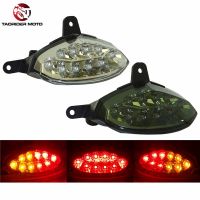 ♛ไฟเบรคท้ายด้านหลังไฟ LED กระจกมองข้างมอเตอร์ไซค์สำหรับ KTM Duke 125 200 390 Duke125 Duke200 Duke390 2011-2016