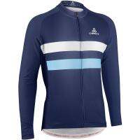 CEROTIPOLAR Men Thermal Long Sleeve Cycling Jersey,Fleece Bike Jersey