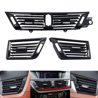 LHD RHD รถด้านหน้าซ้ายขวา Central เครื่องปรับอากาศ AC Vent Grille Outlet แผงสำหรับ BMW X1 E84 2010-2015