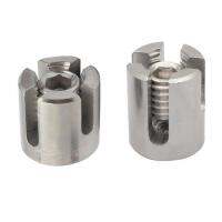 Moon Rodeo เครื่องมือ DIY อุปกรณ์เสริมตรึงร่องคลิปยึดสลิง2ชิ้นสำหรับเถาวัลย์