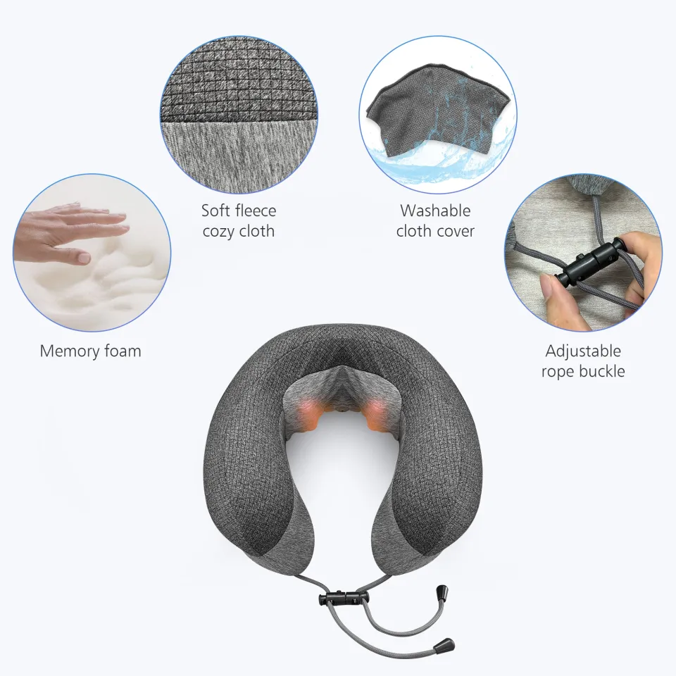 Comfier CF-6901-Travel Neck Pillow-Memory Foam Travel Pillow Massager