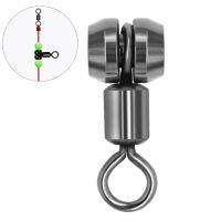 【LZ】ↂ✜♀  10pcs 3 Way Barrel Cross Fishing Swivel Heavy Duty Ball Bearing Connector Rolling Solid Ring Hook Fish Tacke Accessories