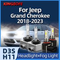 Kingsofe ไฟ Hid ไฟหน้ารถหลอดไฟซีนอน D3s 12V 35W 6000K H11 Led สำหรับ Jeep Grand Cherokee 2018 2023 2023 2023 2023 2023