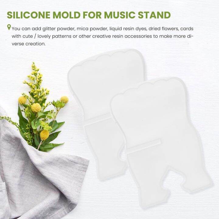 2pcs-book-stand-silicone-mold-carved-eid-resin-quran-folding-book-stand-holder-muslim-prayer-book-organizer-bookshelf